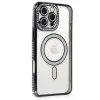 iPhone 16 Pro Kılıf Joke Simli Magneticsafe Kılıf - Siyah