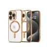 iPhone 16 Pro Kılıf Kross Magneticsafe Kapak - Çöl Titanyum
