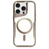 iPhone 16 Pro Max Kılıf Boyi Magsafe Silikon Kapak - Kahverengi