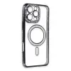 iPhone 16 Pro Max Kılıf Joke Simli Magneticsafe Kılıf - Gri