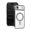 iPhone 17 Air Joke Simli Magneticsafe Kılıf - Gümüş