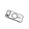 iPhone 17 Air Joke Simli Magneticsafe Kılıf - Gümüş