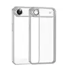 iPhone 17 Air Razer Lensli Silikon - Gümüş