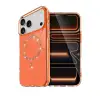 iPhone 17 Pro Live Diamond Magsafe Kapak - Turuncu