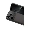 iPhone 17 Pro Max Nano içi Kadife Silikon - Gri