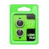 iPhone 17 Raze Metal Kamera Lens - Gümüş