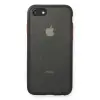 iPhone 7 Kılıf Montreal Silikon Kapak - Siyah