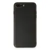iPhone 7 Plus Kılıf Coco Deri Silikon Kapak - Siyah