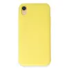 iPhone XR Kılıf First Silikon - Sarı