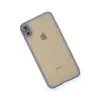 iPhone XS Max Kılıf Montreal Silikon Kapak - Gri