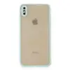 iPhone XS Max Kılıf Montreal Silikon Kapak - Turkuaz
