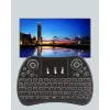 Işıklı Kablosuz Mini Klavye – 2.4 GHz, Dokunmatik Mouse Özellikli
