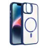Joko Apple iPhone 11 Remim Lensli Magsafe Standlı Kapak - Lacivert