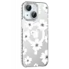 Joko Apple iPhone 14 Floral Magsafe Kapak - Beyaz