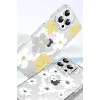 Joko Apple iPhone 14 Floral Magsafe Kapak - Pembe