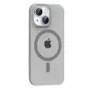 Joko Apple iPhone 14 PC Blank Magsafe Kapak - Natural Grey