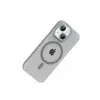 Joko Apple iPhone 14 PC Blank Magsafe Kapak - Natural Grey