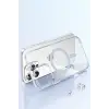 Joko Apple iPhone 14 Pro Max Move Taşlı Magsafe Kapak - Natural Grey
