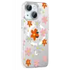 Joko Apple iPhone 15 Floral Magsafe Kapak - Turuncu