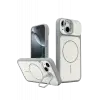Joko Apple iPhone 15 Pale Magsafe Standlı Kapak - Beyaz