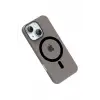 Joko Apple iPhone 15 PC Blank Magsafe Kapak - Siyah