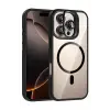 Joko Apple iPhone 16 Pro Max Remim Lensli Magsafe Standlı Kapak - Siyah