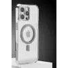 Joko Apple iPhone 16 Pro Max Tash Diamond Magsafe Kapak - Beyaz