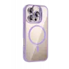 Joko Apple iPhone 16 Pro Remim Lensli Magsafe Standlı Kapak - Lila