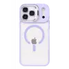 Joko Apple iPhone 17 Pro Max Remim Lensli Magsafe Standlı Kapak - Lila