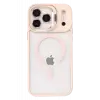 Joko Apple iPhone 17 Pro Max Remim Lensli Magsafe Standlı Kapak - Pembe