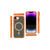 Joko Apple iPhone 17E Megane Magsafe Kapak - Turuncu