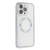 Joko iPhone 13 Pro Max Kılıf Metal Bumper Magneticsafe Kapak - Sierra Blue