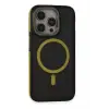 Joko Apple iPhone 14 Pro Max Kılıf Rocky Magsafe Kapak - Siyah-Sarı