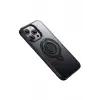 Joko Apple iPhone 15 Pro Max Avatar 360 Dönen Magsafe Kapak - Siyah