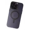 Joko iPhone 15 Pro Max Kılıf Mateks Magsafe Kapak - Derin Mor