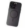 Joko iPhone 15 Pro Max Kılıf Mateks Magsafe Kapak - Siyah
