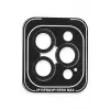 Joko Apple iPhone 15 Pro Max PVD Metal Kamera Lens - Siyah