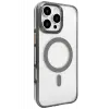 Joko Apple iPhone 16 Pro Max Gleam PC Sert Magsafe Kılıf - Titan Gri