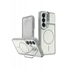 Joko Samsung Galaxy S26 Pale Magsafe Standlı Kapak - Beyaz