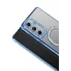 Joko Samsung Galaxy S26 Plus Joke Simli Magneticsafe Kılıf - Mavi