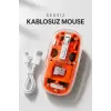 Kablosuz Mouse Fare 5.0 Bluetooth Bağlantılı USB Girişli