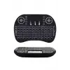 Kablosuz Türkçe Q Klavye RGB Işıklı Televizyon Ps3 Dokunmatik Mouse