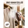 Kahverengi Buharlı Ütü 2200W Sürekli Buhar 120 g Şok Buhar