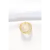 Kalın Gold Renk Ayarlanabilir Yüzük