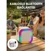 Karaoke Mikrofon Hoparlör Seti 6 Saat Kullanım Süresi Yeni Nesil