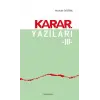 Karar Yazıları 3