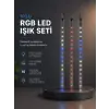 Kayan Yıldız Efektli RGB LED Işık Seti İç ve Dış Mekan Kullanımı
