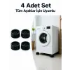 Kaymaz Tabanlı 4 Adet Makine Ayak Yükseltici