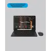 Klavye Kalem Mouse Dahil Android Tablet Uzun Pil Ömürlü