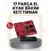 Kompakt ve Şık Tasarımlı 17 Parça Bakım Seti